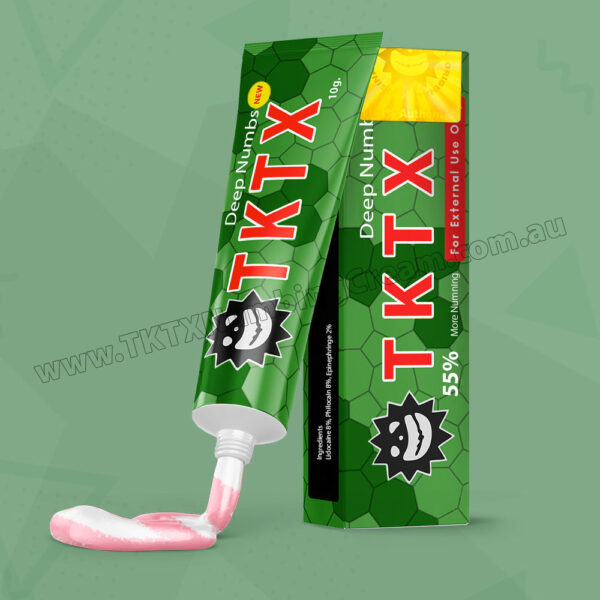 TKTX Green 55% Deep Numbing Cream